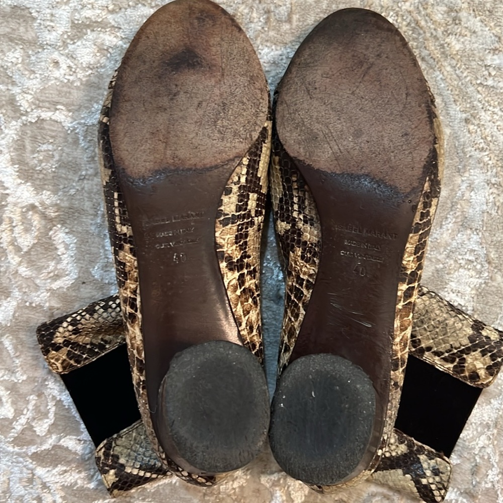 Isabel Marant Python leather boots - Picture 3 of 4